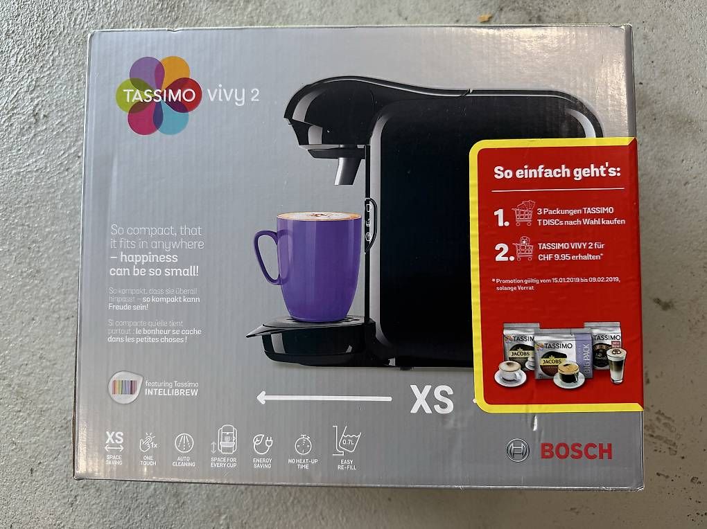 Macchine per caffè & Macchine per espresso: Tassimo Kaffeemaschine Originalverpackt – Nuovo e nell'imballaggio originale da Veltheim AG venduto da Danilo79