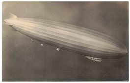 Karte Amerika - Zeppelin Z.R.III - Probeflug 1924
