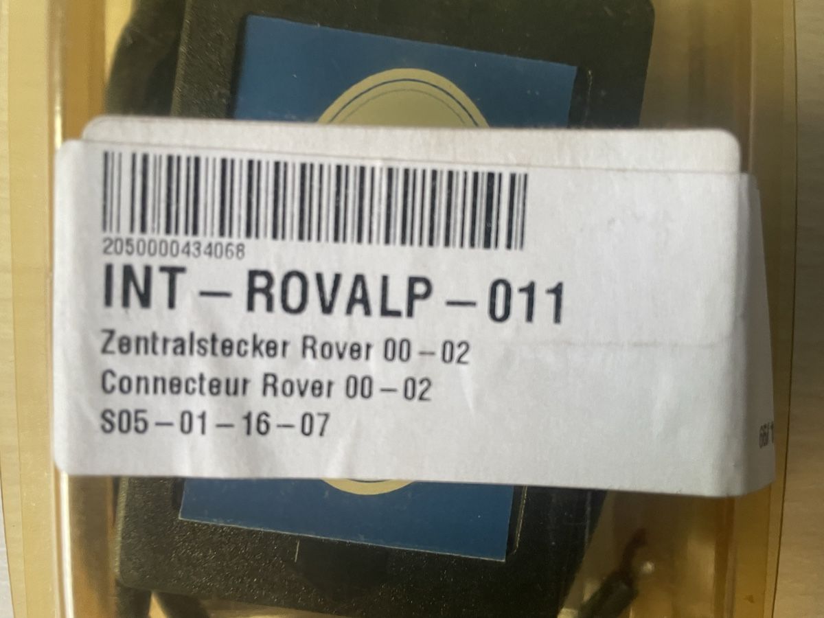 Land Rover Tutti pezzi di ricambio auto: Interface Land Rover 25, 45, 75 vers chargeur CD Alpine – Nuovo e nell'imballaggio originale da Denges venduto da Ricautomotive 4