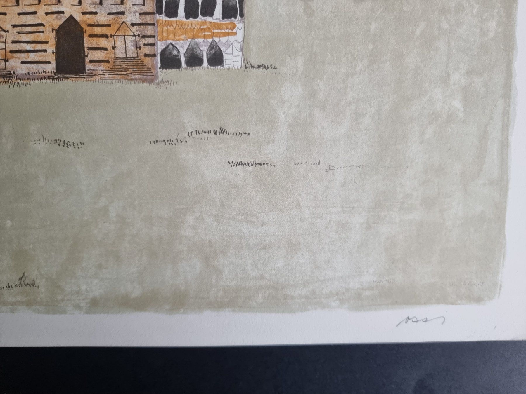 Grafica & Litografie: OSSI CZINNER LITHOGRAPHIE SIGNIERT NUMMERIERT – Usato da Gersau venduto da grafik-kunst 1