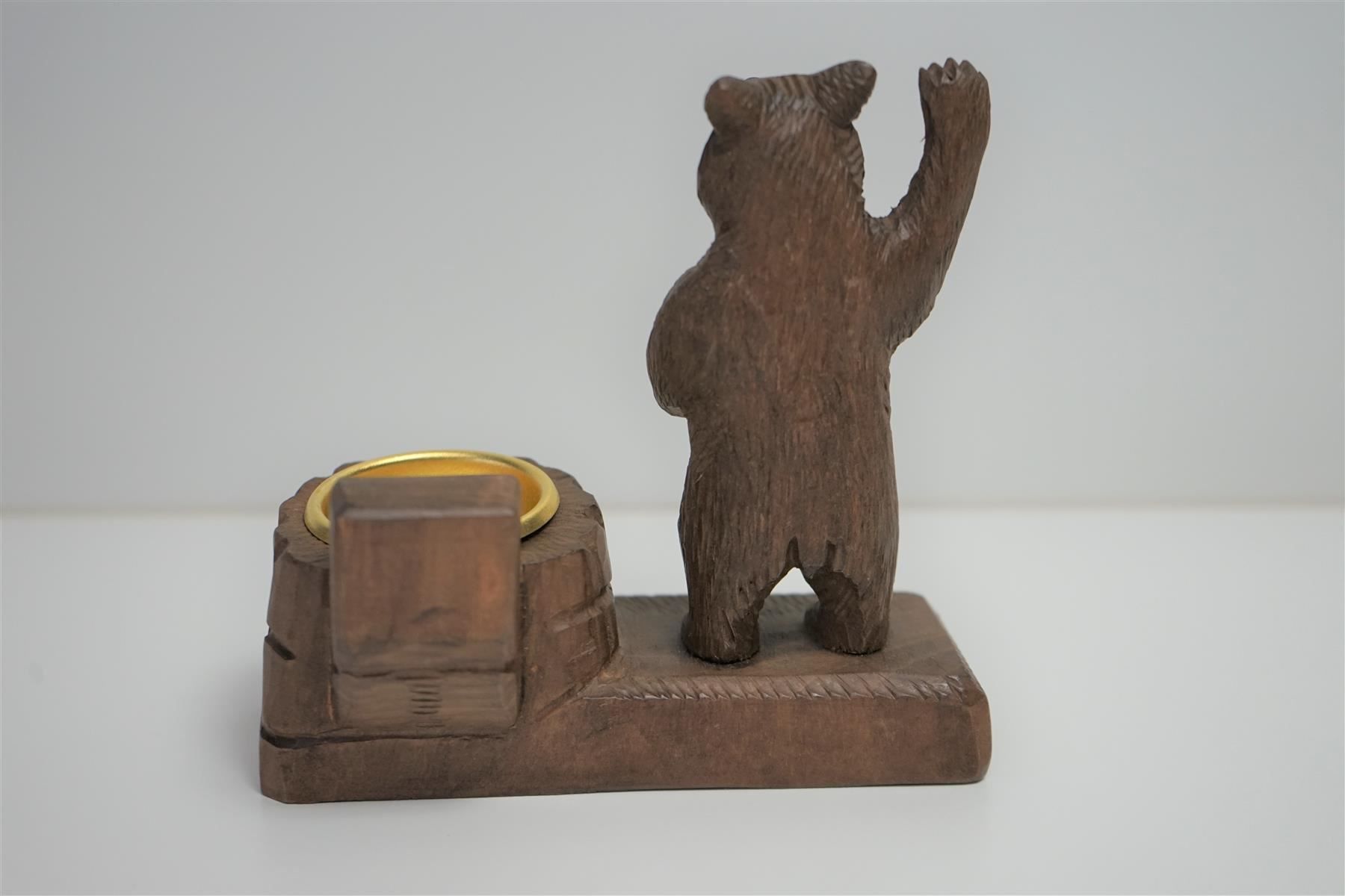 Skulpturen & Statuen: Bär, Brienzer Schnitzerei – Gebraucht aus Brienz BE von P.Edelweiss 1