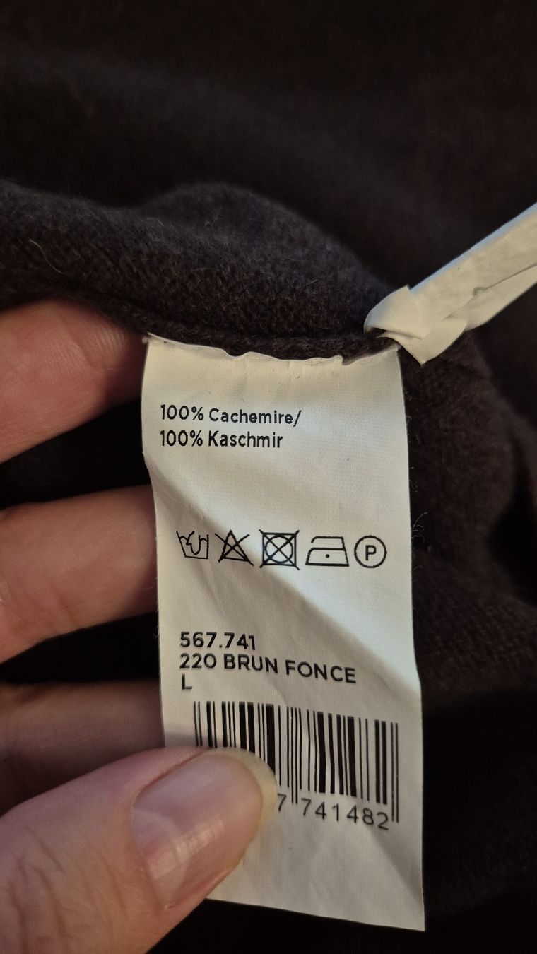 Maddison Maglioni & Felpe: Maddison Herren Kaschmir Pullover dunkelbraun Grösse L – Nuovo (secondo la descrizione) da Winterthur venduto da ann_7lxx 2