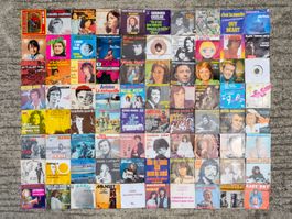 Lot 80 vinyles 45 tours France