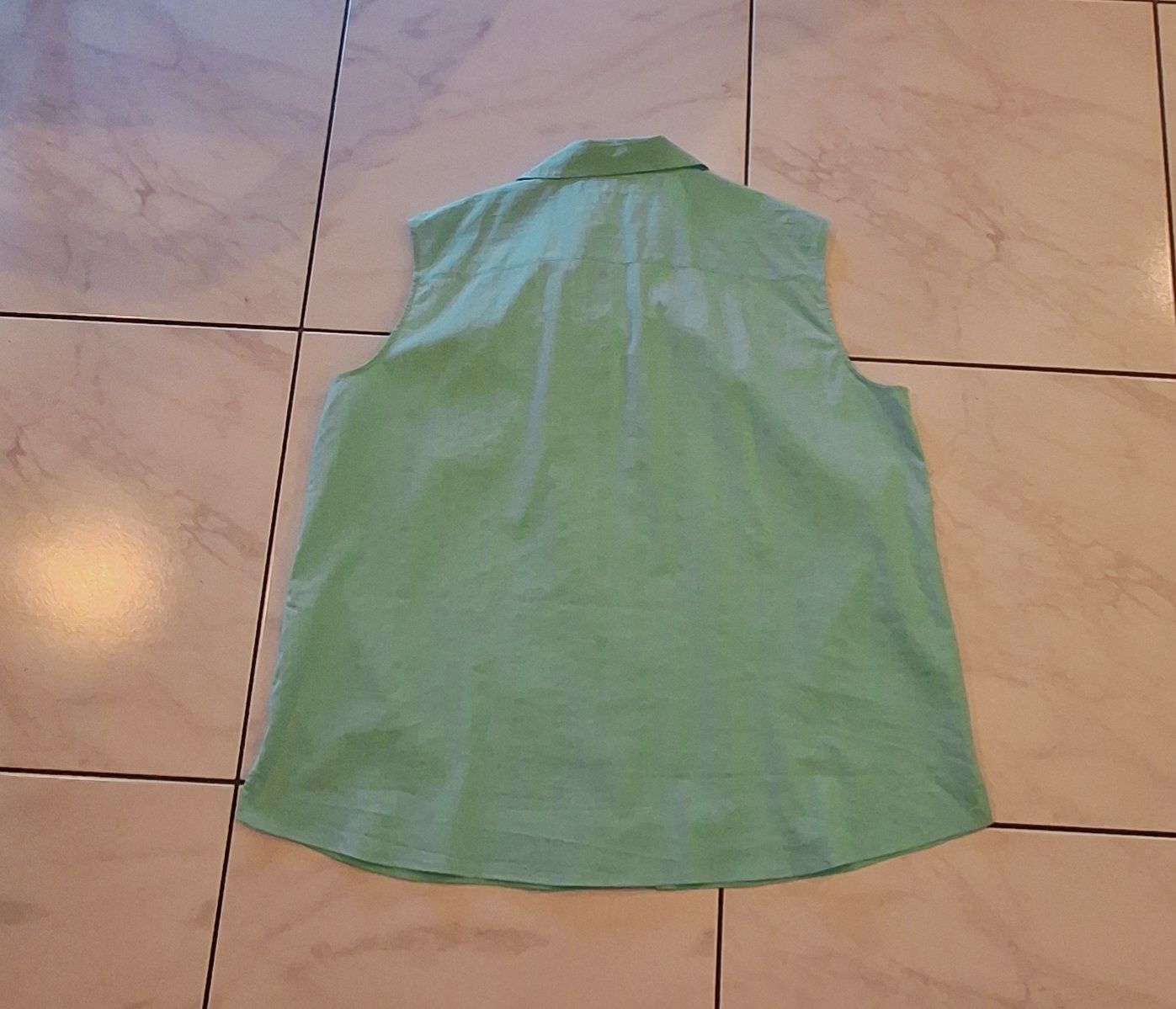 Camicette: Hemdbluse Gr.48 ärmelos mintgrün – Nuovo (secondo la descrizione) da Rotkreuz venduto da schweizerin72 1