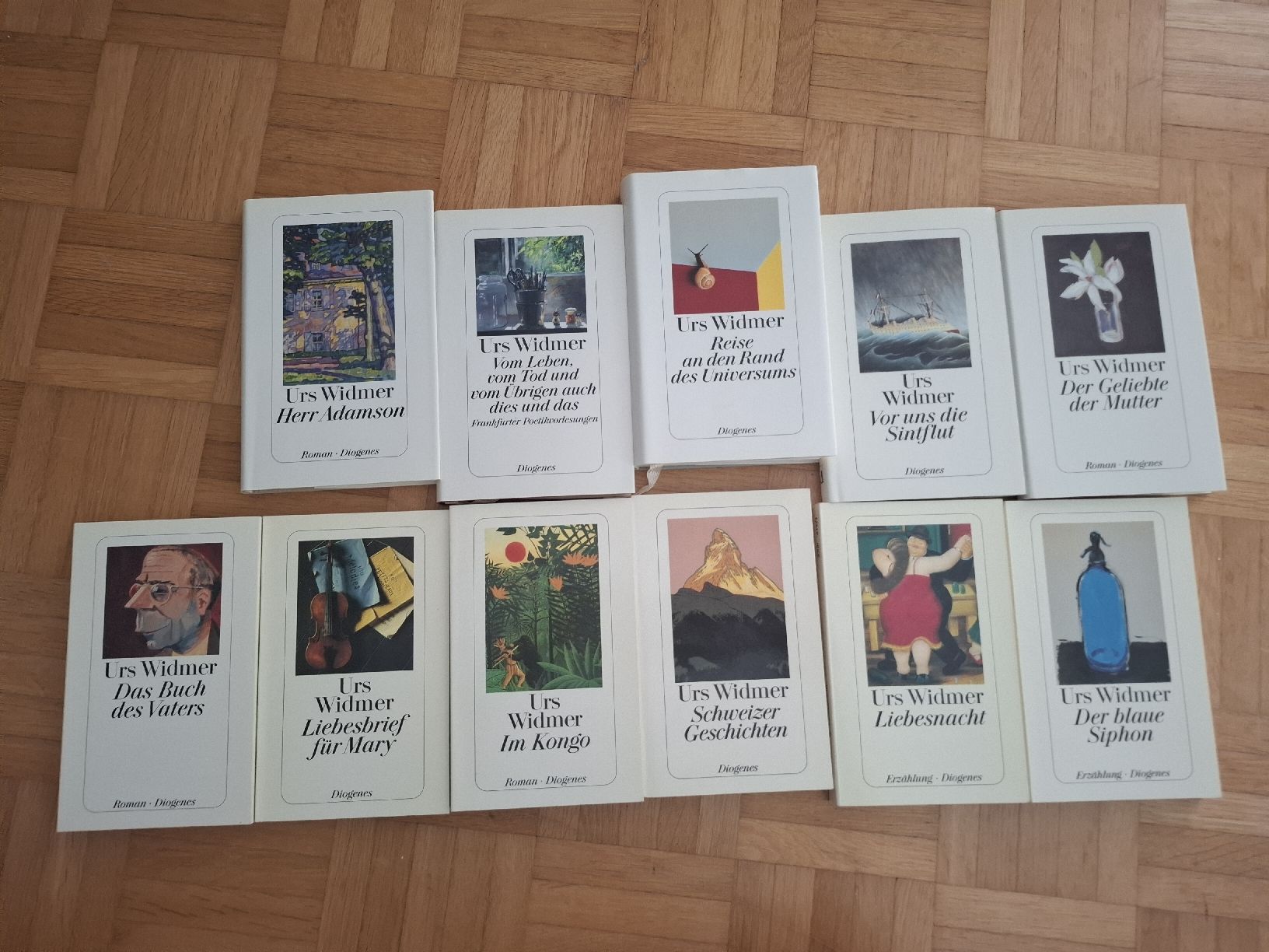 Libri: Urs Widmer Bücher-Sammlung, 11 Bände – Nuovo (secondo la descrizione) da Winterthur venduto da Smartie812 1