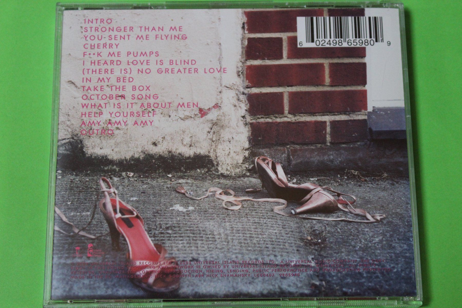CDs: AMY WINEHOUSE - FRANK CD 2003 – Gebraucht aus Tübach von JamesStone 2