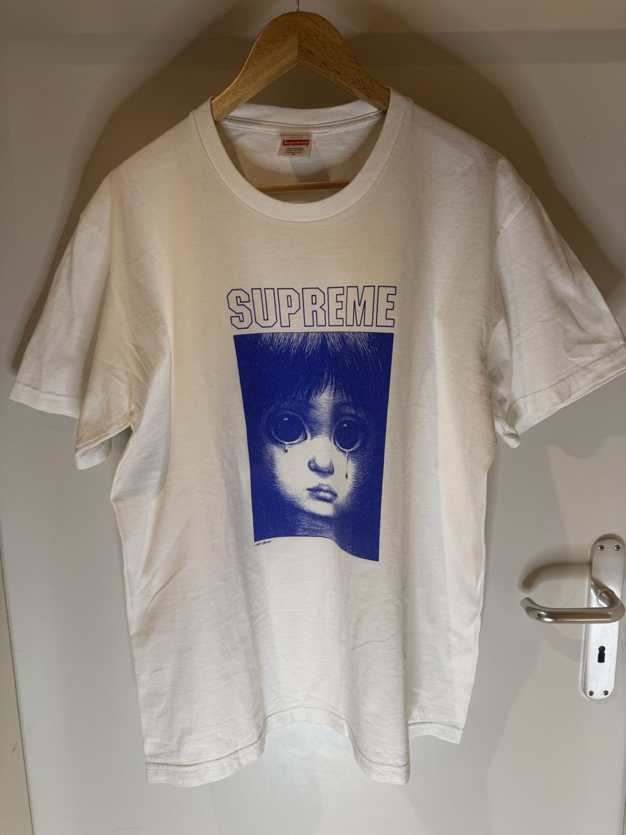 T-shirt: T-Shirt Supreme taille M blanc – Usato da Villiers venduto da nou_68rh