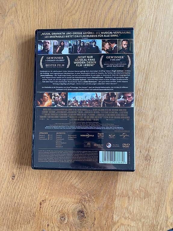 Tutti i DVDs: DVD Les Miserables (Das Musical) – Usato da Zürich venduto da don_k8hw 1