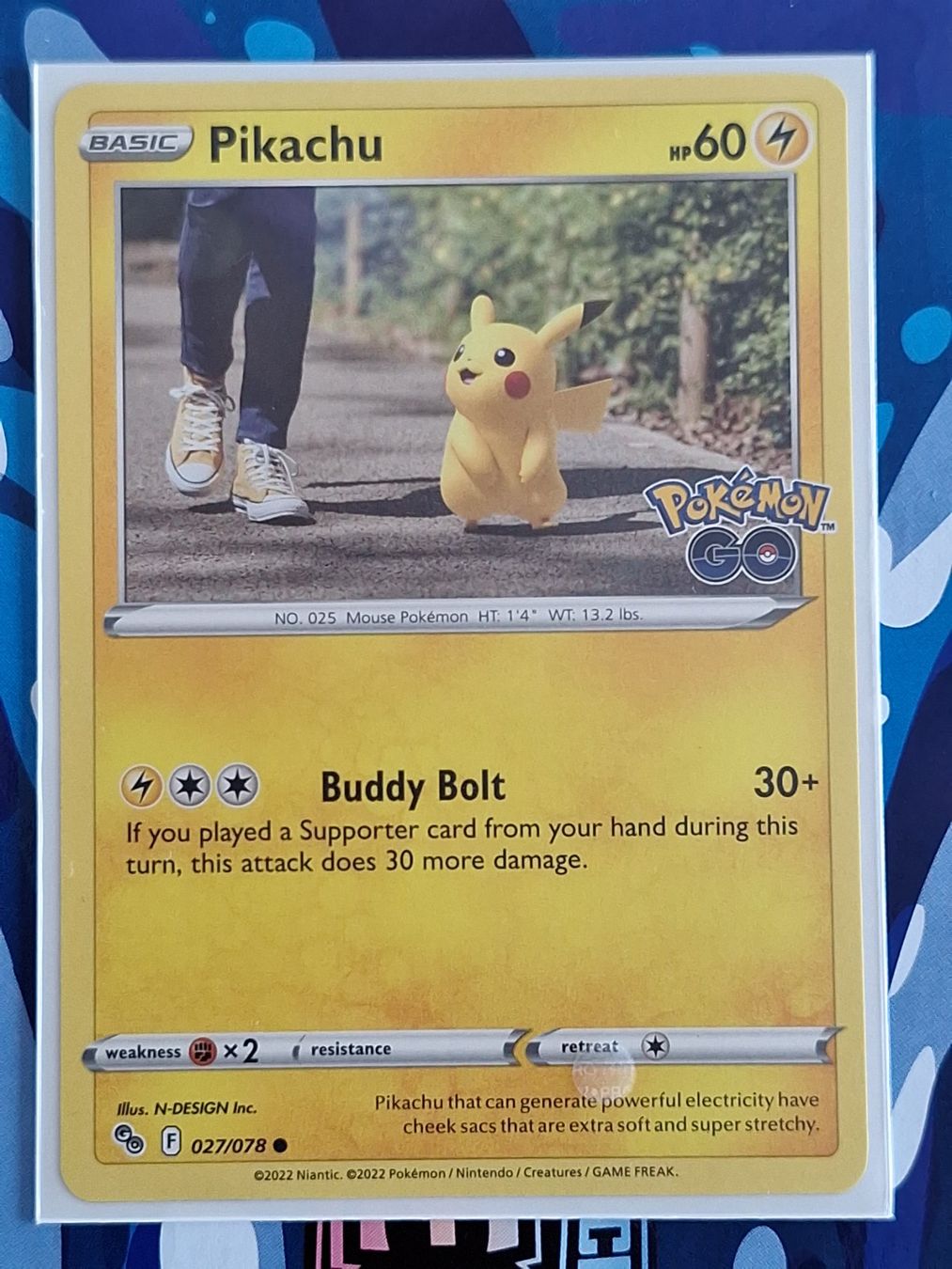 Pokémon Carte collezionabili: Pikachu - Pokemon GO  #Ord19 – Usato da Altstätten SG venduto da GGsGameshop