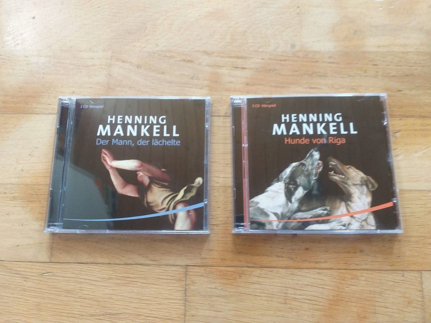 Audiolibri: Henning Mankell: Hunde von Riga & Der Mann der lächelte 2-CD – Usato da St. Gallen venduto da elkapone 2
