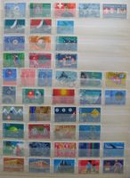 1965 - 1982 Frei- und Werbemarken gestempelt, komplett