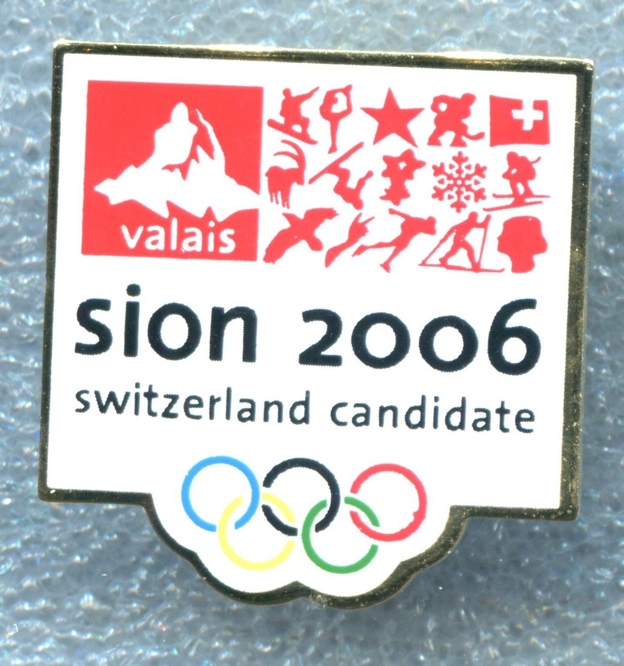 Placchette & Badge: SION 2006 Candidat – Usato da Winterthur venduto da Sammleroase