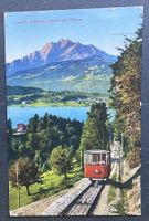 AK Luzern  Dietschibergbahn mit Pilatus