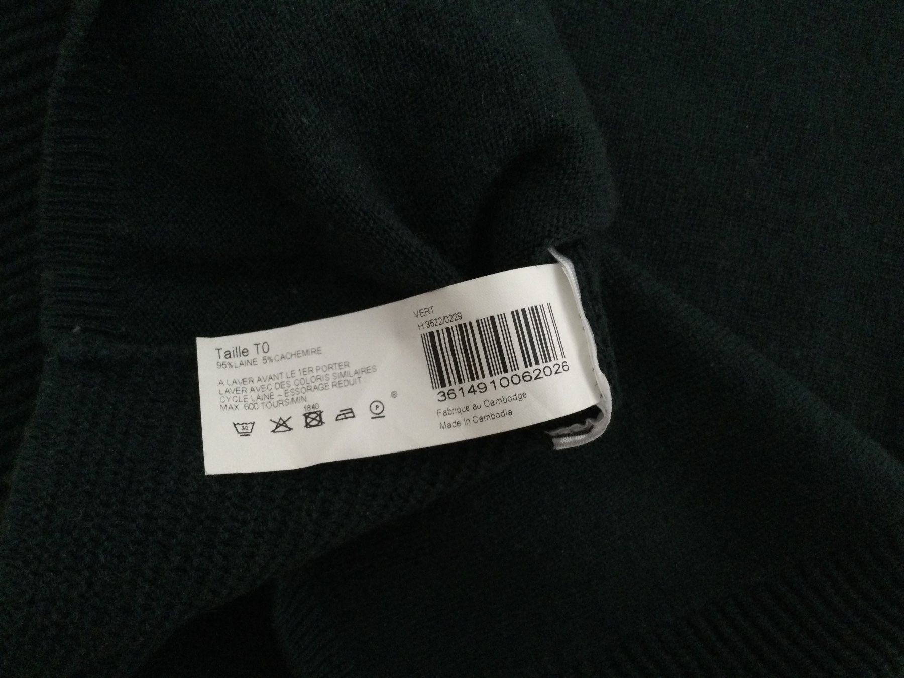 Pullover & Sweatshirts: Grünes Wollen Pullover XS - pull en laine vert – Neu (gemäss Beschreibung) aus Zürich von Janakpur 7