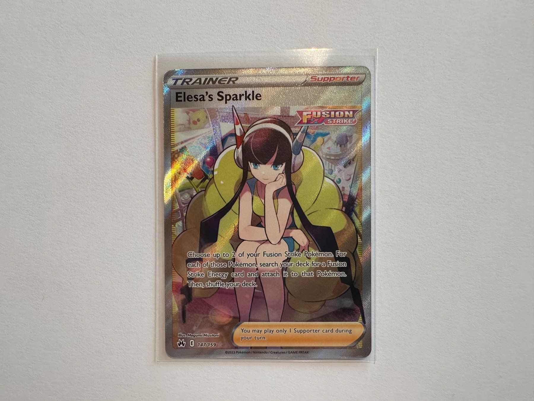 Pokémon Carte collezionabili: Trainer Elesa's Sparkle Crown Zenith EN – Nuovo (secondo la descrizione) da Hagendorn venduto da Pokecollectorch