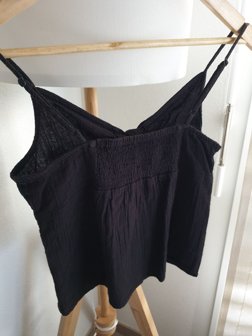 Tops: Summer Top Black Tie-Front – Neu (gemäss Beschreibung) aus Aigle von Smagbrelle18 4