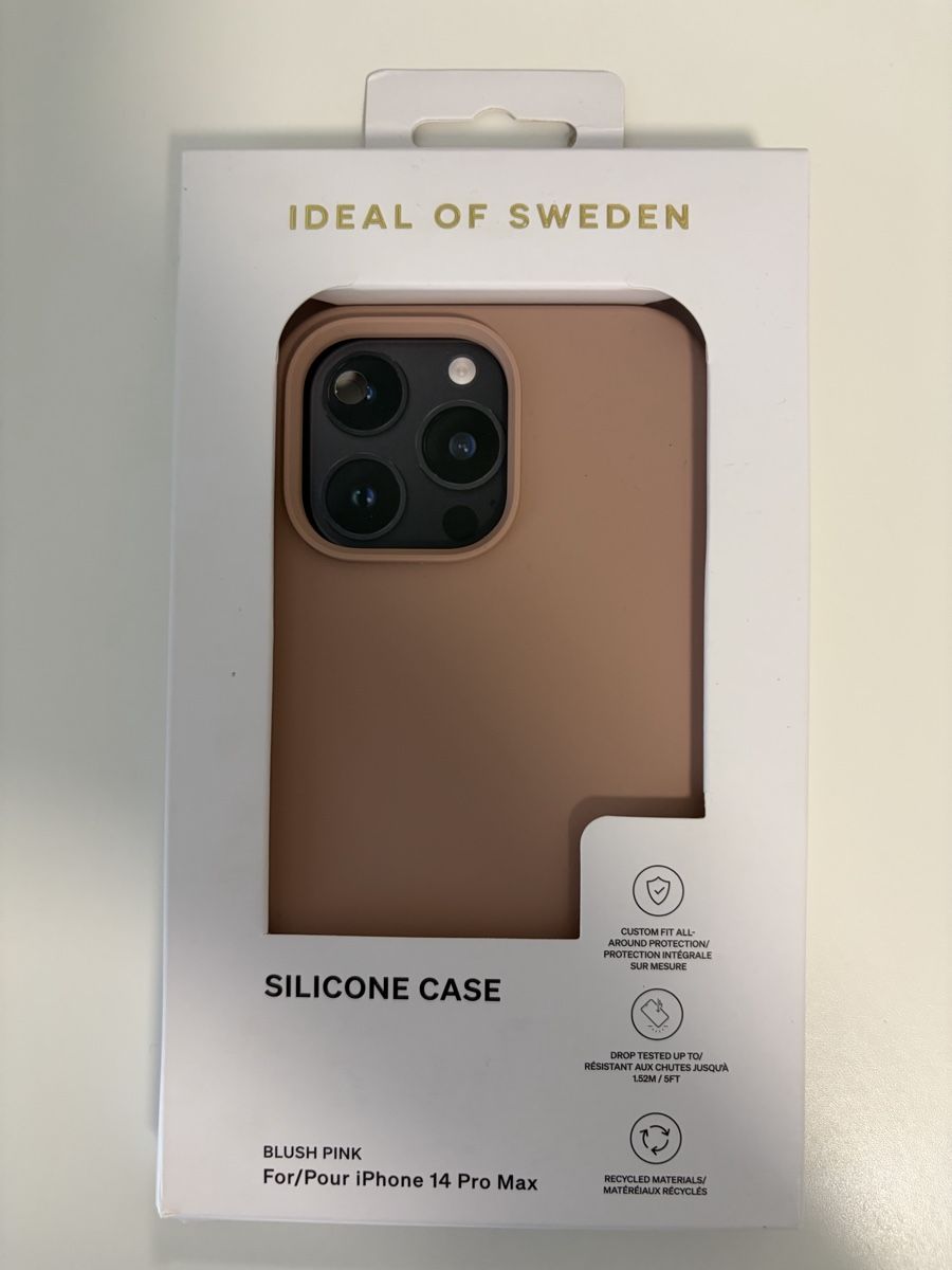 iDeal of Sweden Covers & Schutzfolien: Silikon Hülle iPhone 14 Pro Max Blush Pink – Neu und originalverpackt aus Embrach von bestprices16
