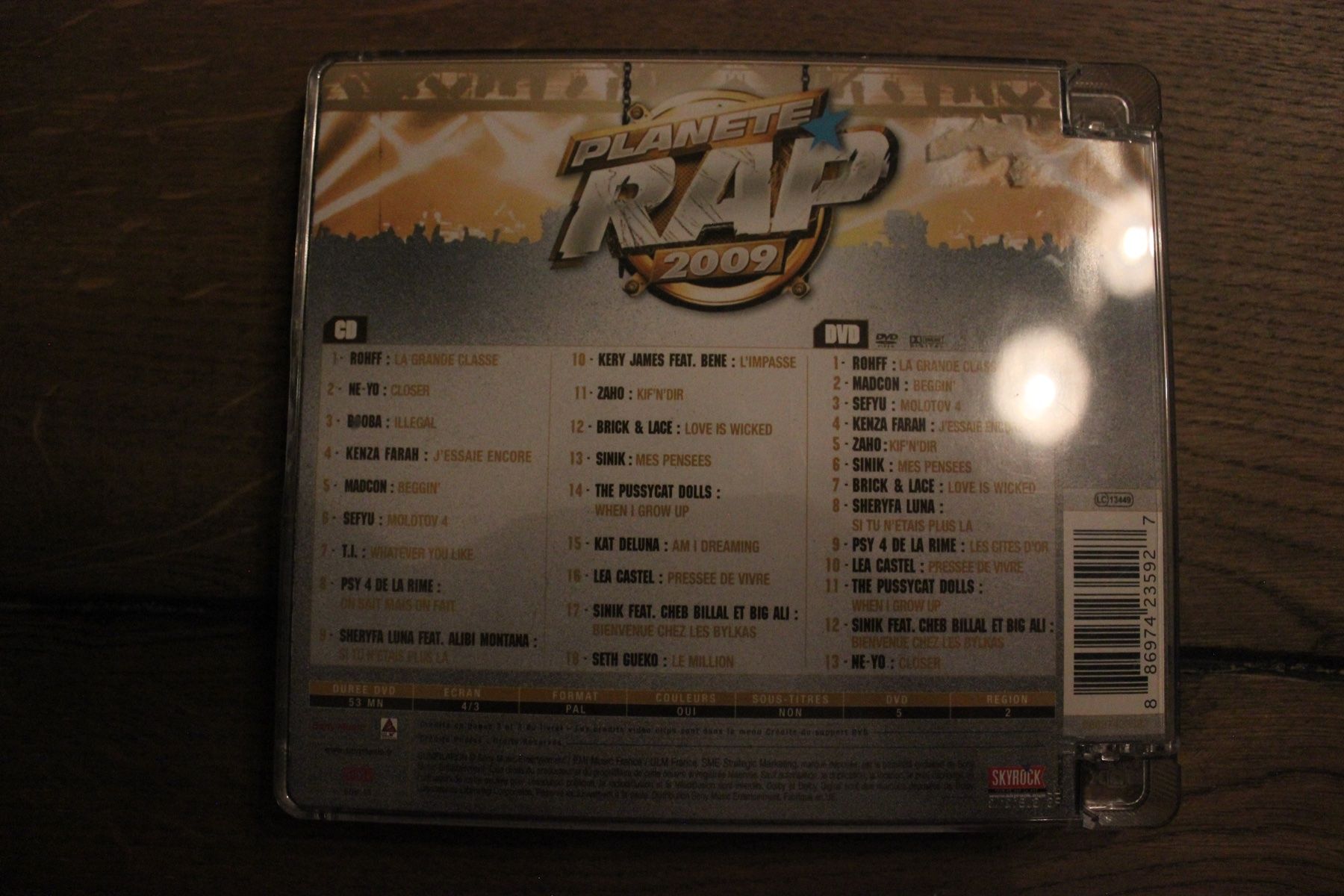 CD: Cd Various - Planete Rap 2009 (2009) (231) – Usato da Geroldswil venduto da CD-Verkauf-2022 1