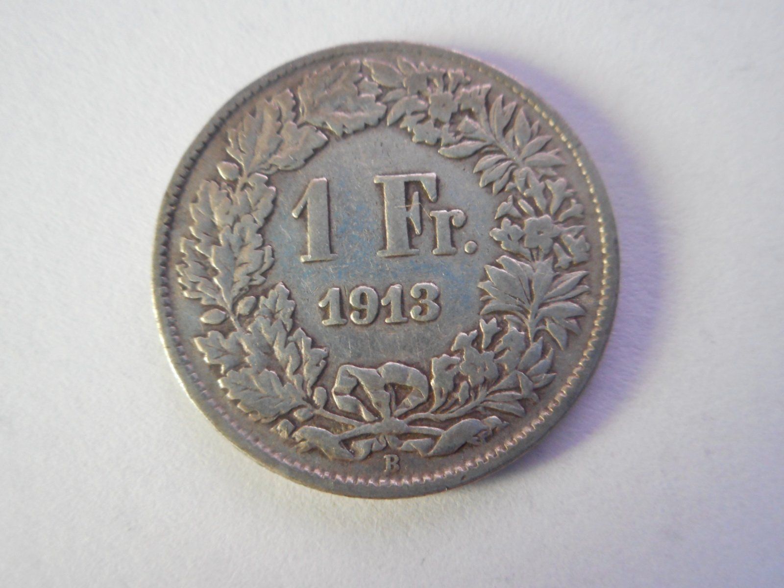 Alle Münzen: 1 Fr. 1913 silber – Gebraucht aus Kriegstetten von pizlad2010