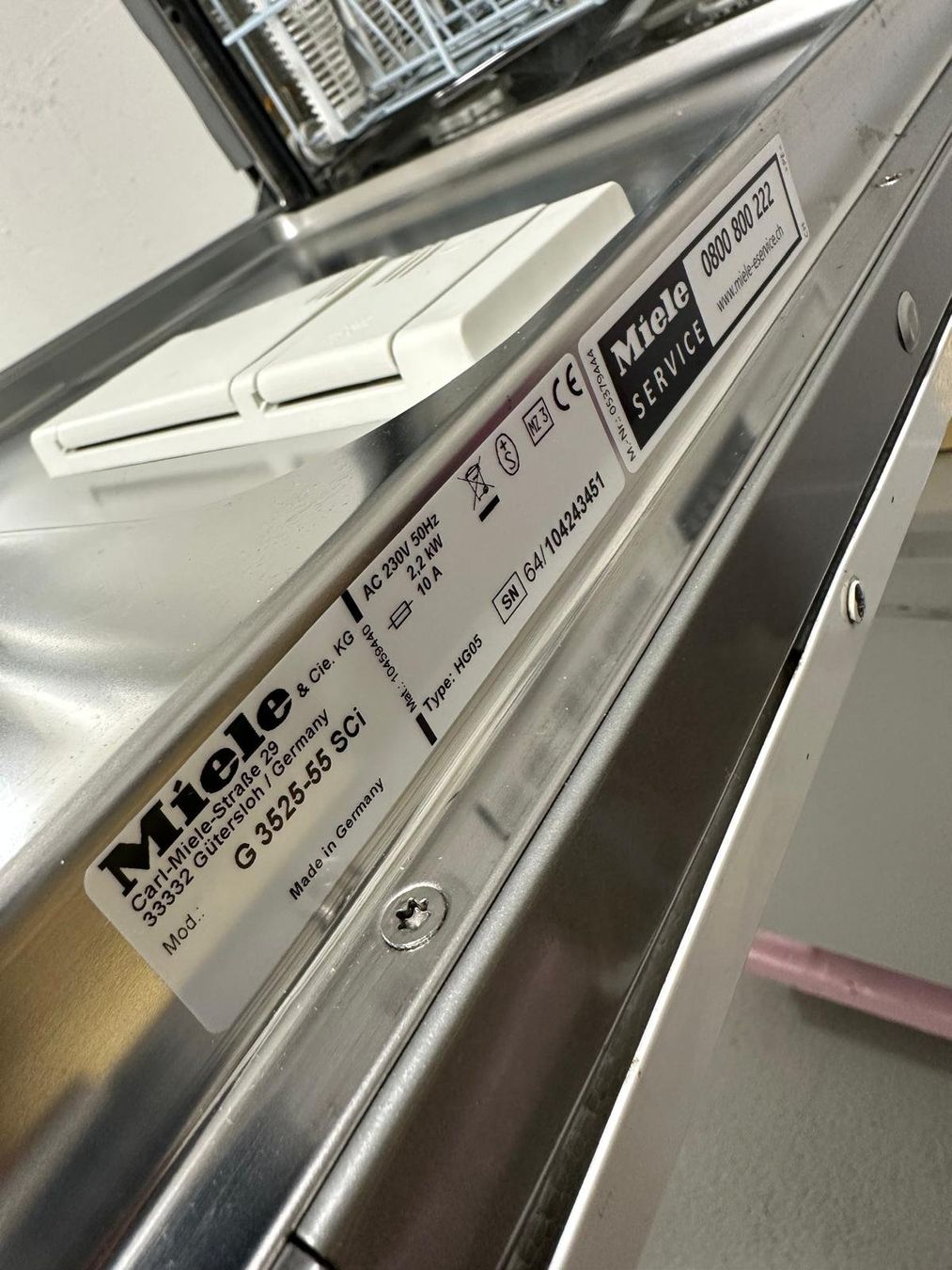 Miele Machines à laver la vaisselle: Geschirrspüler- Miele – D'occasion à Spreitenbach par Space_X 7