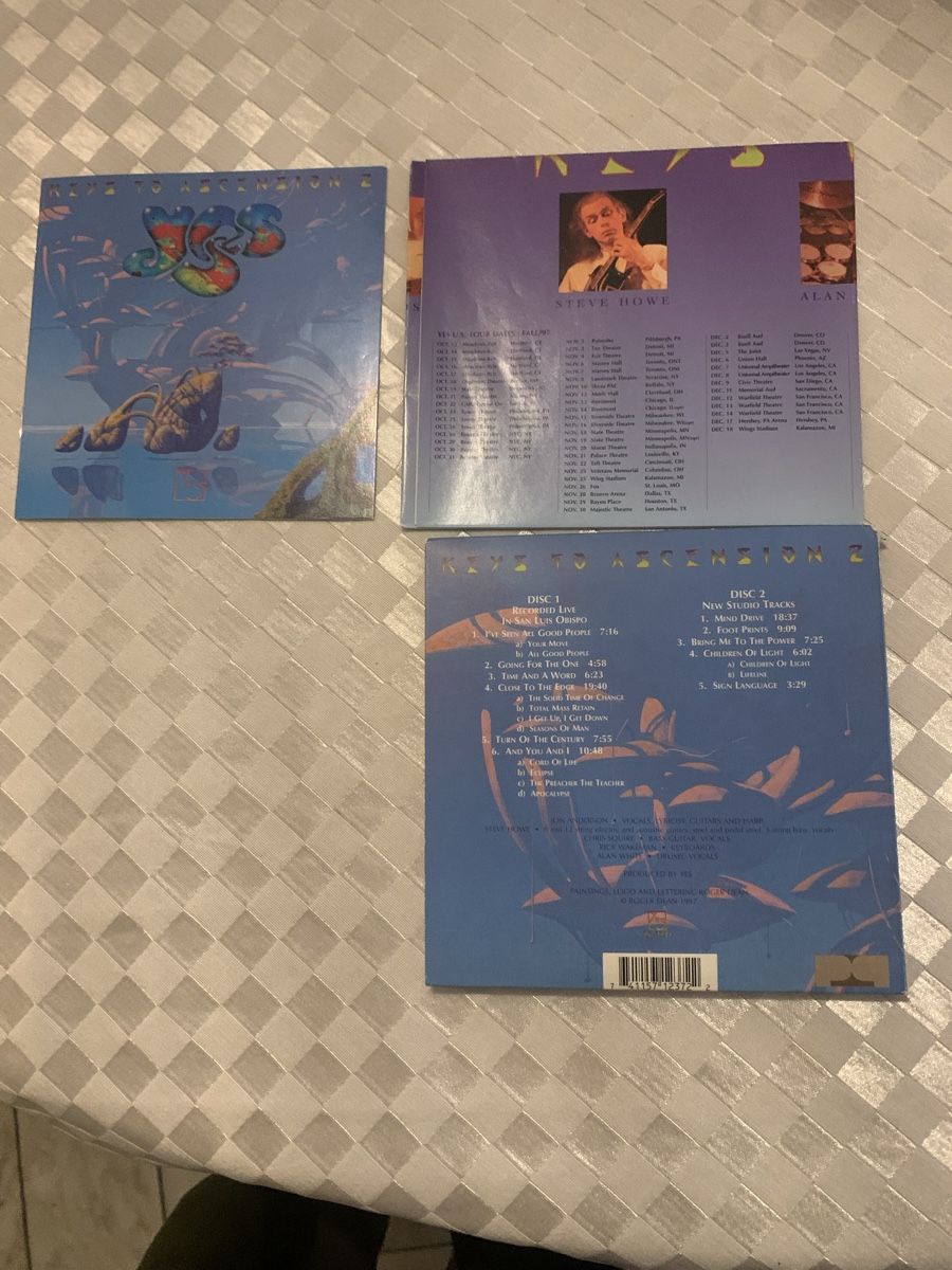 CDs: YES / Key To Ascension Live/ 2 cds – D'occasion à lausanne par Ccheche 3