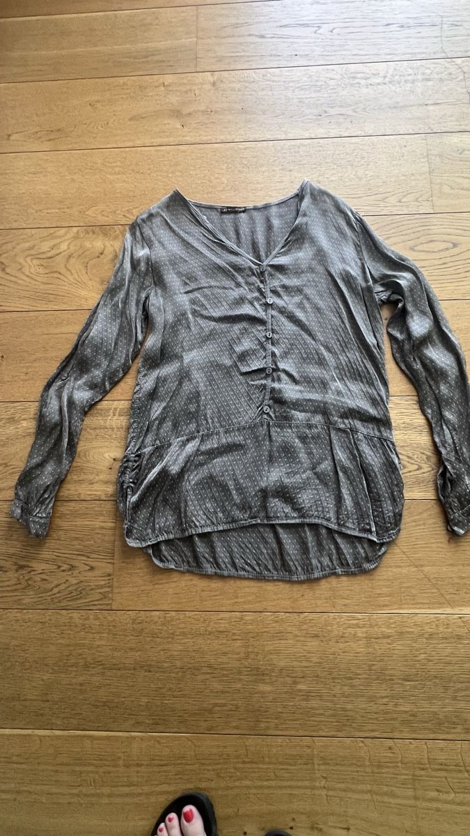 Camicette: JS Millenium Bluse, Gr. L, Grau mit Muster, Top Zustand! – Usato da Rütihof venduto da Rosy13 3