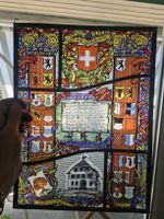 Glasbild 700 Jahre Eidgenossenschaft / 4124 Schönenbuch