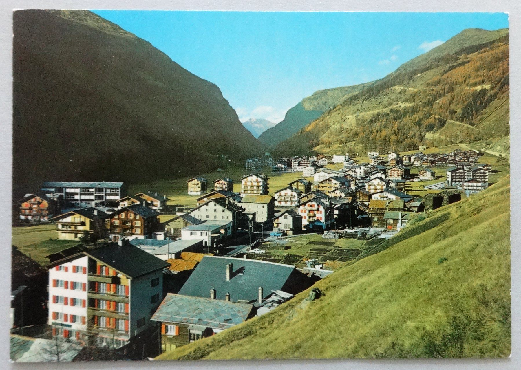 Cartoline postali: Saas-Grund 1560 m – Usato da Fétigny venduto da Billy2miny