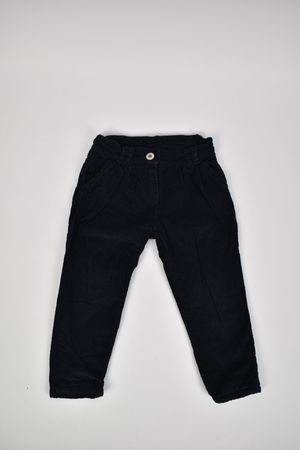 Steiff Manchester Hose, Mädchen, gefüttert, Gr.92, blau