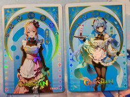 Genshin Impact - 2 cards - UR - Foil - Waifu/husbando