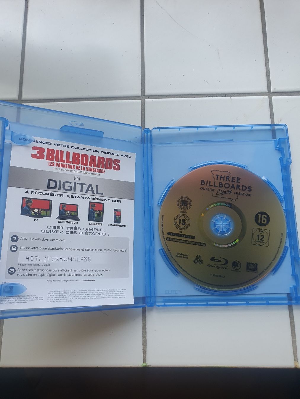 Alle DVDs: 3 Billboards Outside Ebbings BluRay used – Gebraucht aus Etoy von SamuelausderSchweiz 2