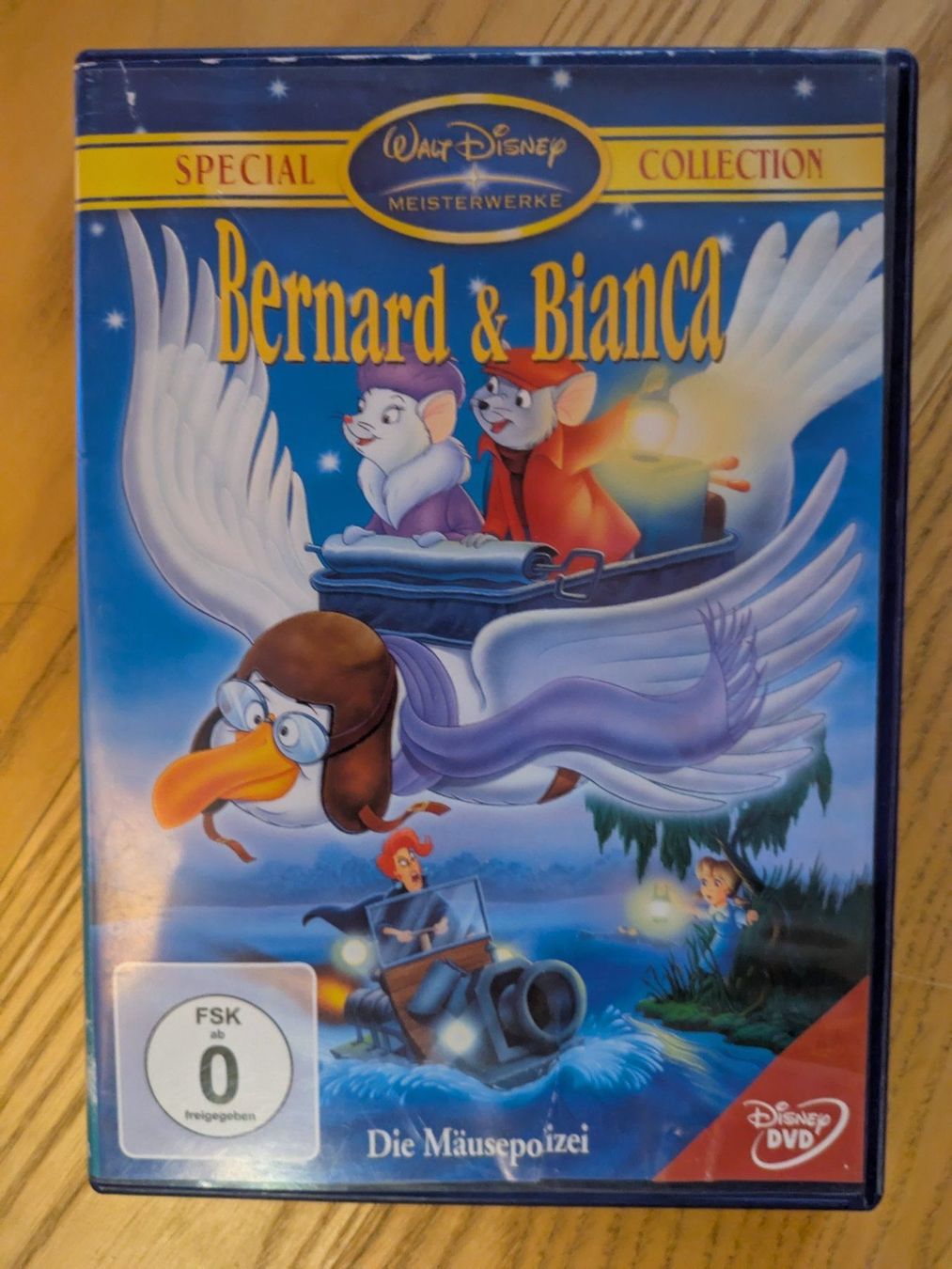 Tutti i DVDs: Disney-DVD: "Bernard & Bianca - Die Mäusepolizei" – Usato da Männedorf venduto da Pacer19