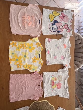 Lotto 6 magliette bambina 