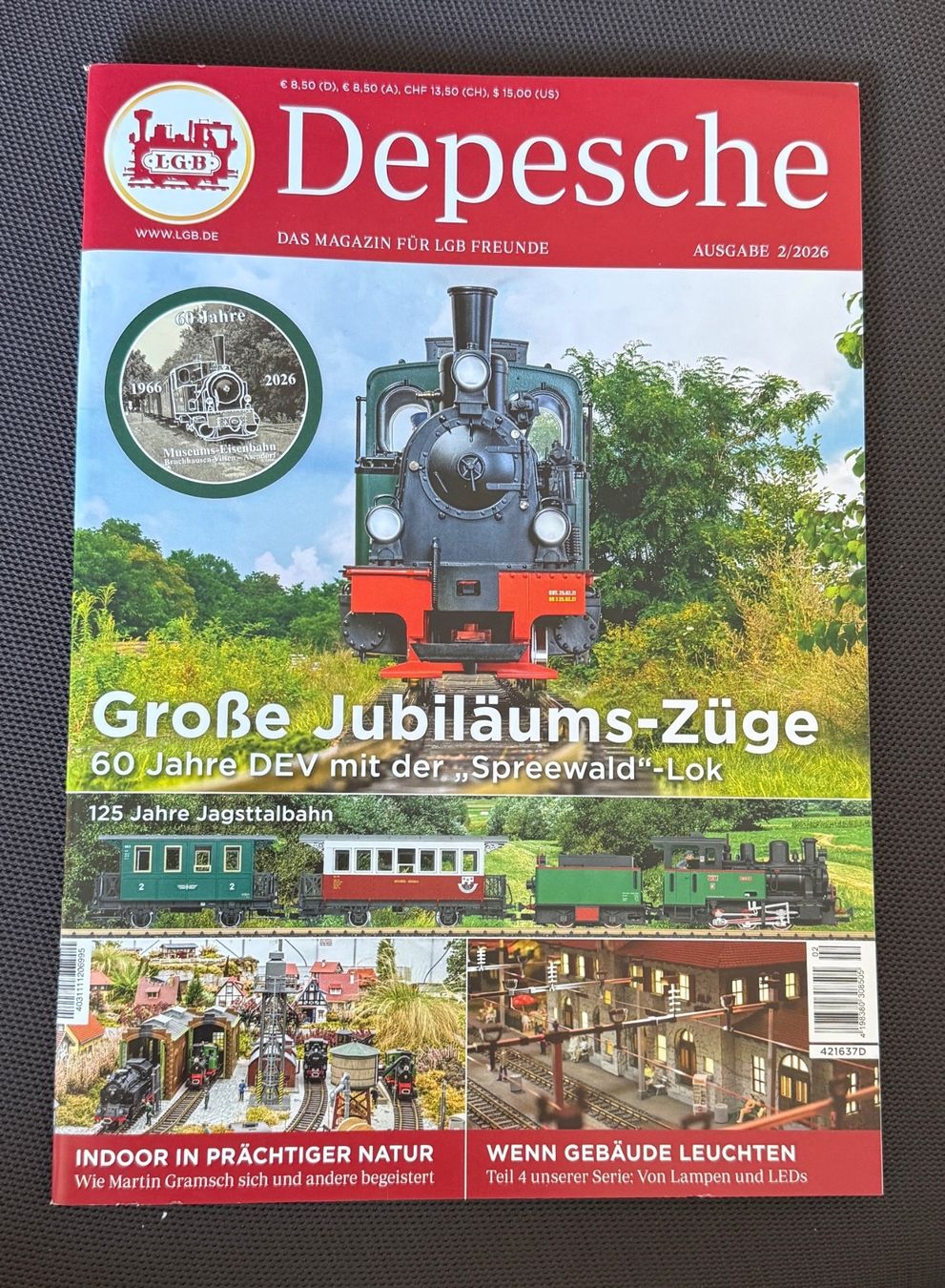 Riviste & Magazine: LGB Depesche 02/2026 – Nuovo (secondo la descrizione) da Samedan venduto da Gischpel25
