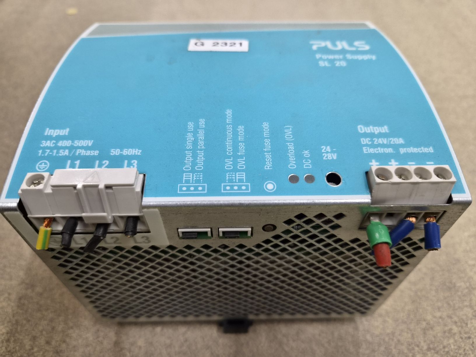 Componenti elettronici: PULS SL20 Stromversorgung, 24V/20A -  – Usato da Vitznau venduto da Vitznau84 1