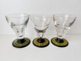 Alte Pernot Export Absinth- bzw. Pastisgläser