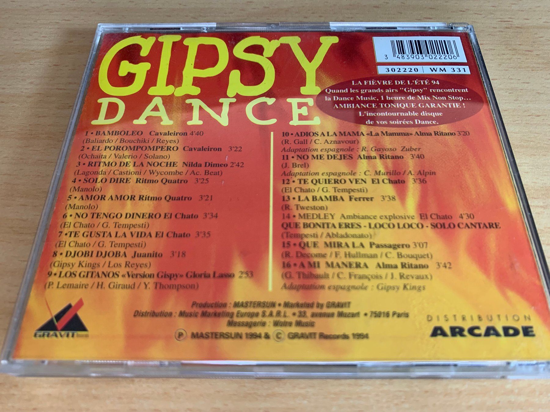 CD: Gipsy Dance - 1 H Non Stop Mix – Usato da Rikon im Tösstal venduto da Alpenmutz 1