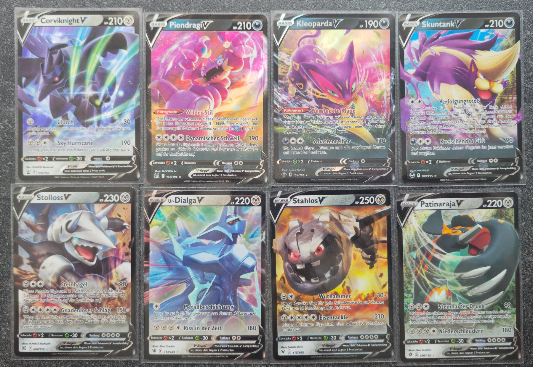 Pokémon Cartes à collectionner: 17xPokemon V Karten DE – Neuf (Voir description) à Zürich par Enver90