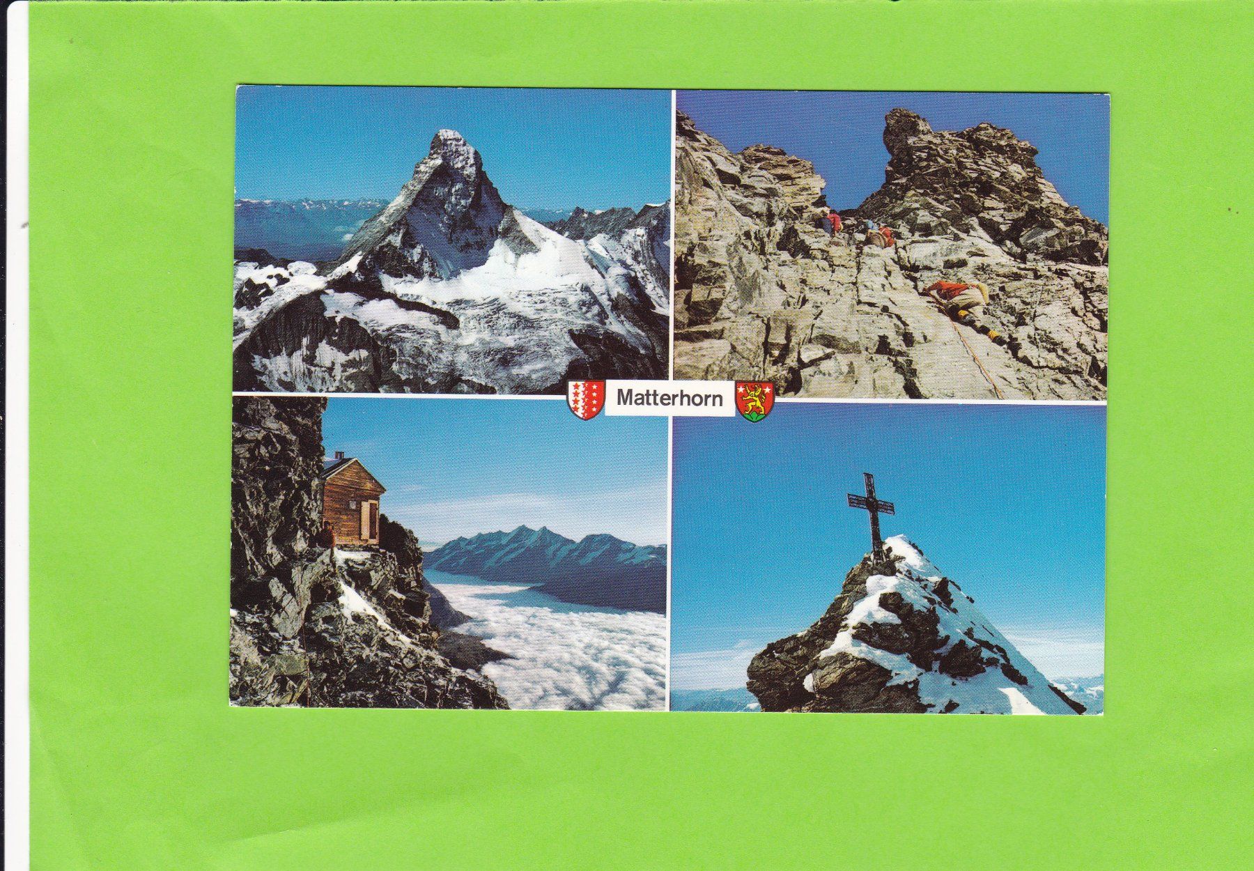 Cartoline postali: Matterhorn – Usato da St. Peterzell venduto da neckertal