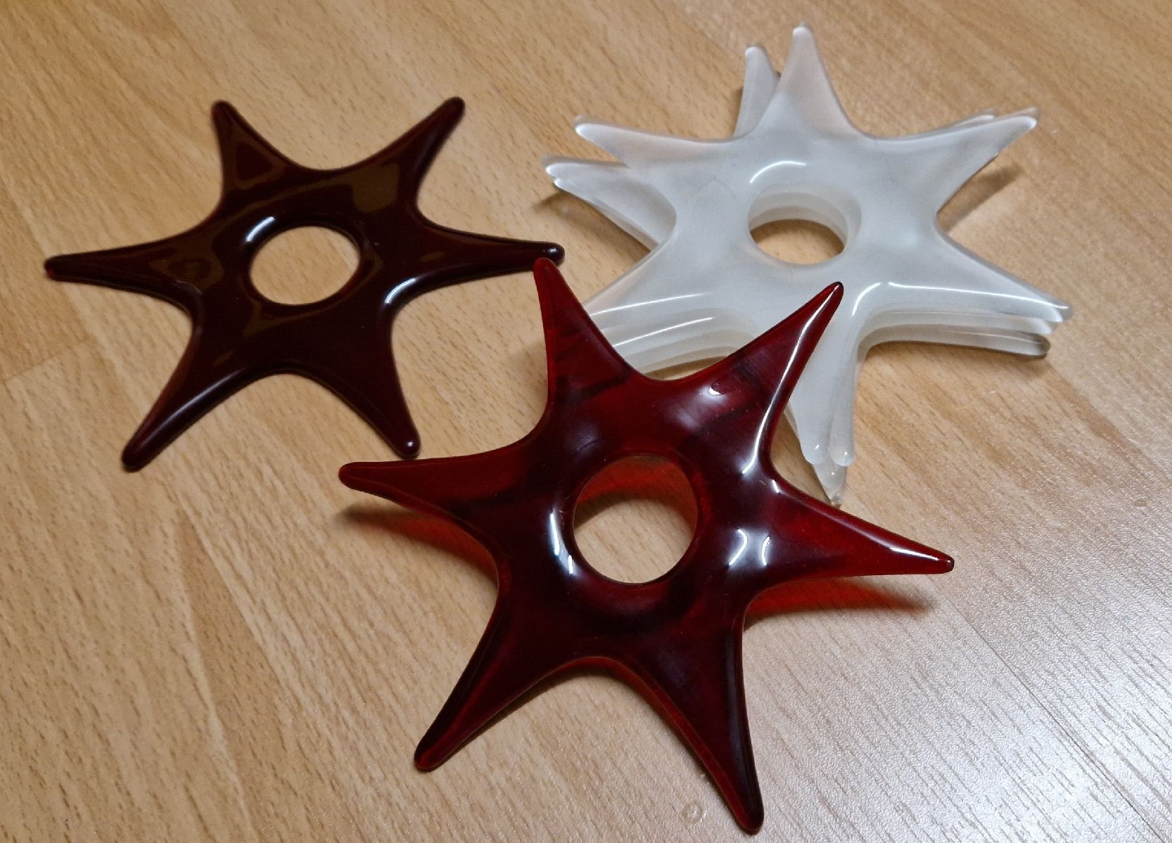 Tutte le decorazioni: Glassterne, 6 Stk. – Usato da Gasel venduto da sale65 1