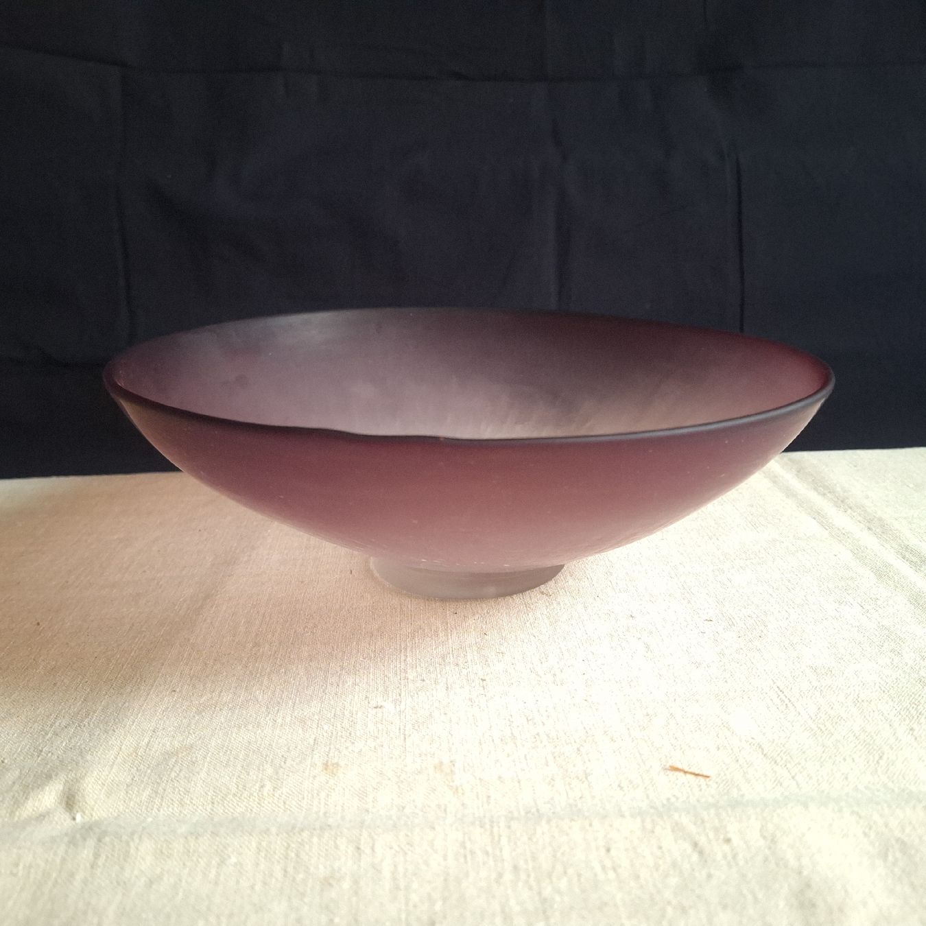 Schalen: Versand möglich! Elegante Glasschale, Schüssel, – Gebraucht aus Winterthur von Goldpipau 1