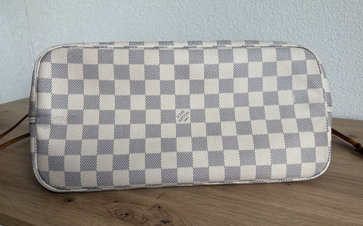 Louis Vuitton Borse da donna: Louis Vuitton Neverfull MM Damier Azur  – Usato da Naters venduto da DesireeR 3