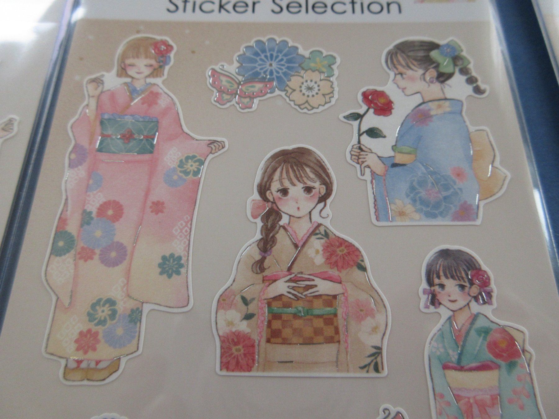 Sticker: Japanese Kimono Stickers! – Nuovo (secondo la descrizione) da Goldach venduto da mamakotzi 4