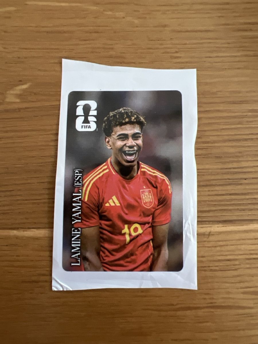 Panini Carte collezionabili: Panini WM 2026 - Coca Cola / Yamine Lamal – Nuovo (secondo la descrizione) da Trimbach venduto da Bade10