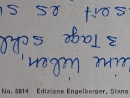 Cartoline postali: TI, Nr. 5814 Melano, Stempel Melano, 1966 – Usato da Aarau Rohr venduto da mgvw 2