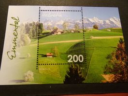 2014, BLOCK EMMENTAL; POSTFRISCH
