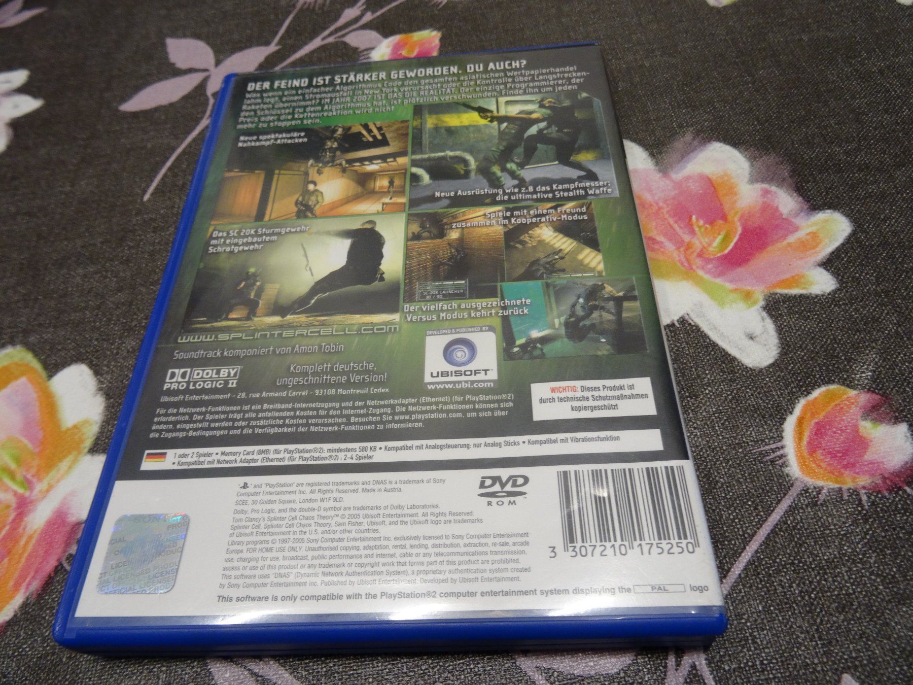 Sony Giochi: Tom Clancy's Splinter Cell Chaos Theory PS2 – Usato da Olten venduto da Disc-Ausverkauf 2
