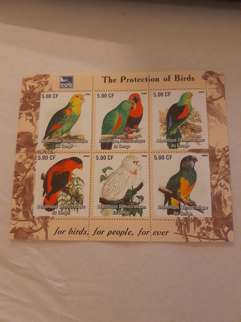 Tutti i francobolli: Collection de timbres oiseaux Congo - Série complète! – Nuovo (secondo la descrizione) da Marly venduto da globetrotter1723