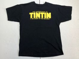Promo Movie T-Shirt Tintin Hergé Russel Gr.L
