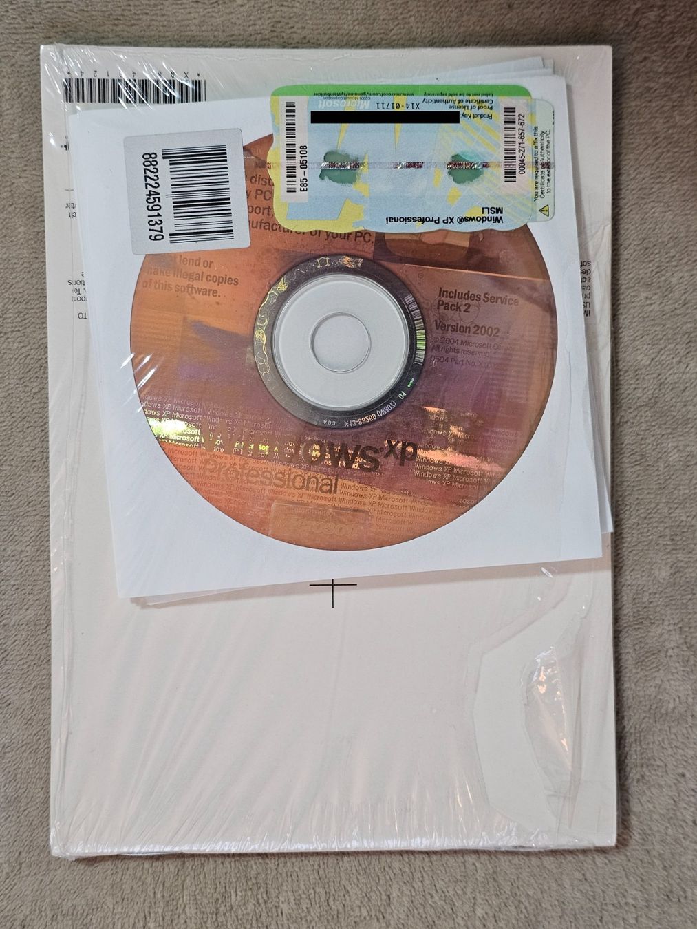 Microsoft Software: Microsoft Windows XP Professional SP2 mit MUI Pack (5 CDs) – Nuovo e nell'imballaggio originale da Lausanne venduto da ale_6c5g 1